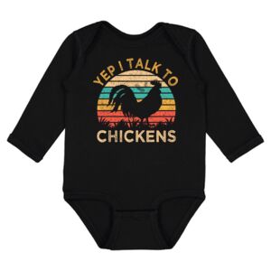 Infant Fine Jersey Long Sleeve Bodysuit Thumbnail