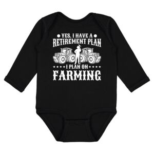 Infant Fine Jersey Long Sleeve Bodysuit Thumbnail