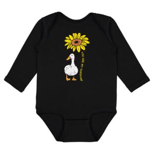 Infant Fine Jersey Long Sleeve Bodysuit Thumbnail
