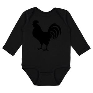 Infant Fine Jersey Long Sleeve Bodysuit Thumbnail