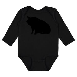 Infant Fine Jersey Long Sleeve Bodysuit Thumbnail