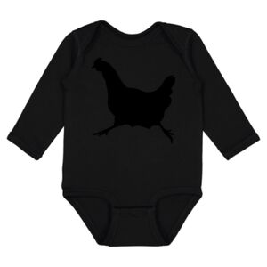 Infant Fine Jersey Long Sleeve Bodysuit Thumbnail
