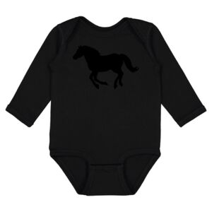 Infant Fine Jersey Long Sleeve Bodysuit Thumbnail