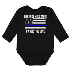 Infant Fine Jersey Long Sleeve Bodysuit Thumbnail