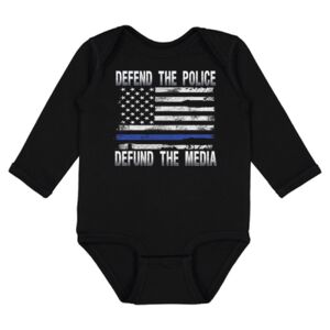 Infant Fine Jersey Long Sleeve Bodysuit Thumbnail