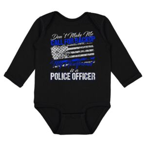 Infant Fine Jersey Long Sleeve Bodysuit Thumbnail
