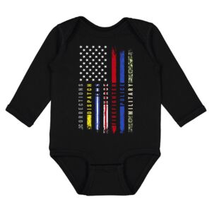 Infant Fine Jersey Long Sleeve Bodysuit Thumbnail