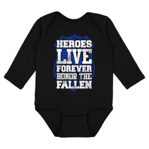 Infant Fine Jersey Long Sleeve Bodysuit Thumbnail