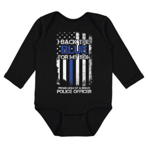 Infant Fine Jersey Long Sleeve Bodysuit Thumbnail