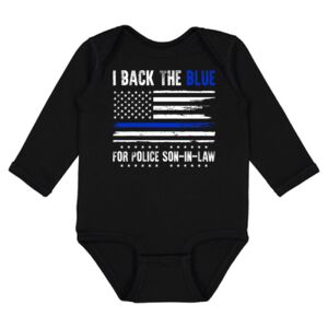 Infant Fine Jersey Long Sleeve Bodysuit Thumbnail