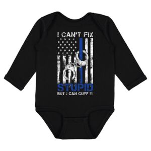 Infant Fine Jersey Long Sleeve Bodysuit Thumbnail