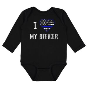Infant Fine Jersey Long Sleeve Bodysuit Thumbnail