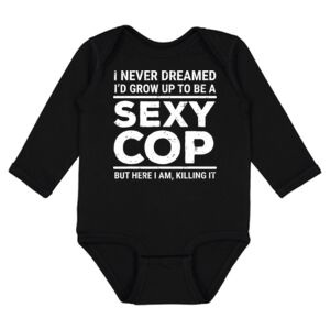 Infant Fine Jersey Long Sleeve Bodysuit Thumbnail