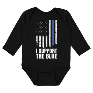 Infant Fine Jersey Long Sleeve Bodysuit Thumbnail