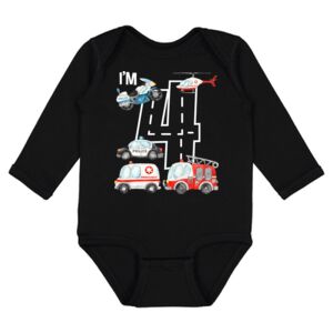 Infant Fine Jersey Long Sleeve Bodysuit Thumbnail