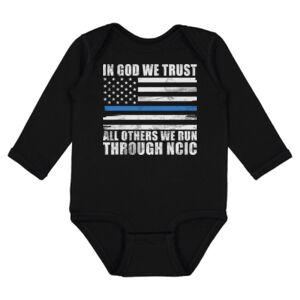 Infant Fine Jersey Long Sleeve Bodysuit Thumbnail