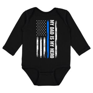 Infant Fine Jersey Long Sleeve Bodysuit Thumbnail