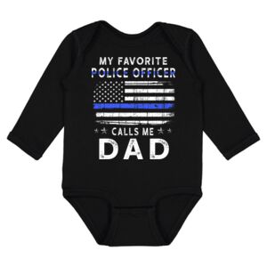 Infant Fine Jersey Long Sleeve Bodysuit Thumbnail