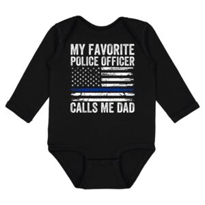 Infant Fine Jersey Long Sleeve Bodysuit Thumbnail