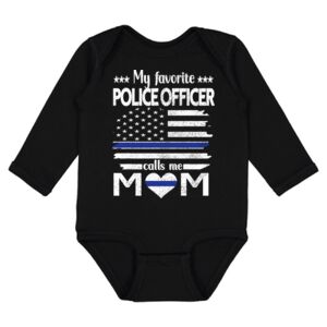 Infant Fine Jersey Long Sleeve Bodysuit Thumbnail
