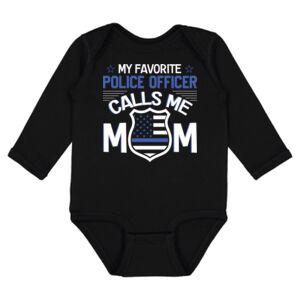 Infant Fine Jersey Long Sleeve Bodysuit Thumbnail