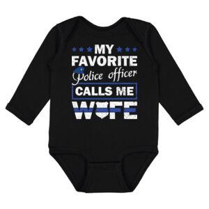 Infant Fine Jersey Long Sleeve Bodysuit Thumbnail