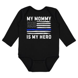 Infant Fine Jersey Long Sleeve Bodysuit Thumbnail