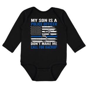 Infant Fine Jersey Long Sleeve Bodysuit Thumbnail