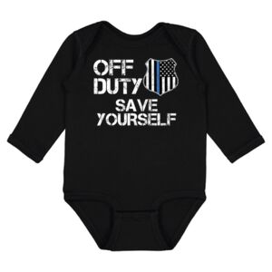 Infant Fine Jersey Long Sleeve Bodysuit Thumbnail