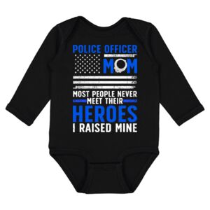 Infant Fine Jersey Long Sleeve Bodysuit Thumbnail