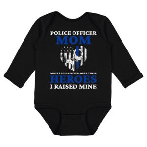 Infant Fine Jersey Long Sleeve Bodysuit Thumbnail