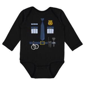 Infant Fine Jersey Long Sleeve Bodysuit Thumbnail