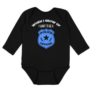 Infant Fine Jersey Long Sleeve Bodysuit Thumbnail