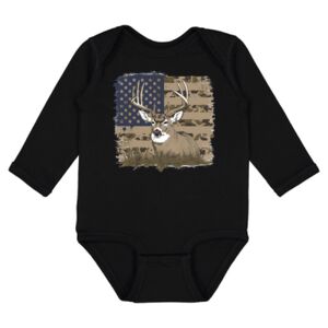 Infant Fine Jersey Long Sleeve Bodysuit Thumbnail