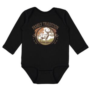 Infant Fine Jersey Long Sleeve Bodysuit Thumbnail