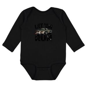 Infant Fine Jersey Long Sleeve Bodysuit Thumbnail