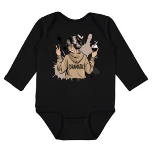 Infant Fine Jersey Long Sleeve Bodysuit Thumbnail