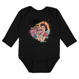 Infant Fine Jersey Long Sleeve Bodysuit Thumbnail