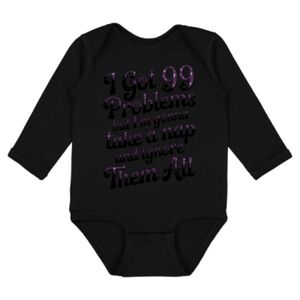 Infant Fine Jersey Long Sleeve Bodysuit Thumbnail
