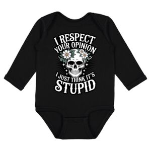 Infant Fine Jersey Long Sleeve Bodysuit Thumbnail