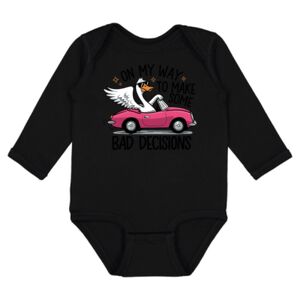Infant Fine Jersey Long Sleeve Bodysuit Thumbnail