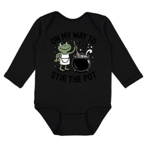 Infant Fine Jersey Long Sleeve Bodysuit Thumbnail