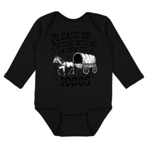 Infant Fine Jersey Long Sleeve Bodysuit Thumbnail