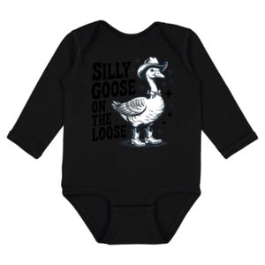 Infant Fine Jersey Long Sleeve Bodysuit Thumbnail
