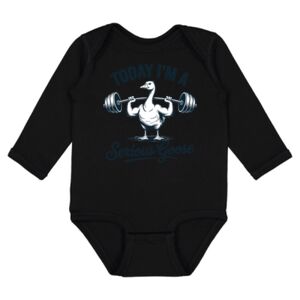 Infant Fine Jersey Long Sleeve Bodysuit Thumbnail