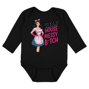 Infant Fine Jersey Long Sleeve Bodysuit Thumbnail