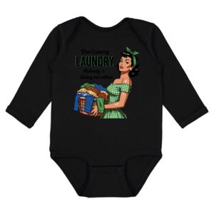 Infant Fine Jersey Long Sleeve Bodysuit Thumbnail