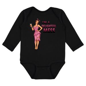 Infant Fine Jersey Long Sleeve Bodysuit Thumbnail