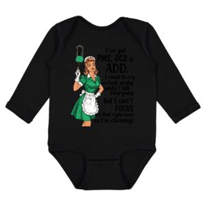 Infant Fine Jersey Long Sleeve Bodysuit Thumbnail