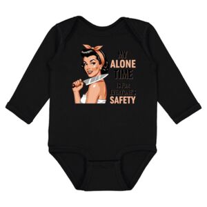 Infant Fine Jersey Long Sleeve Bodysuit Thumbnail